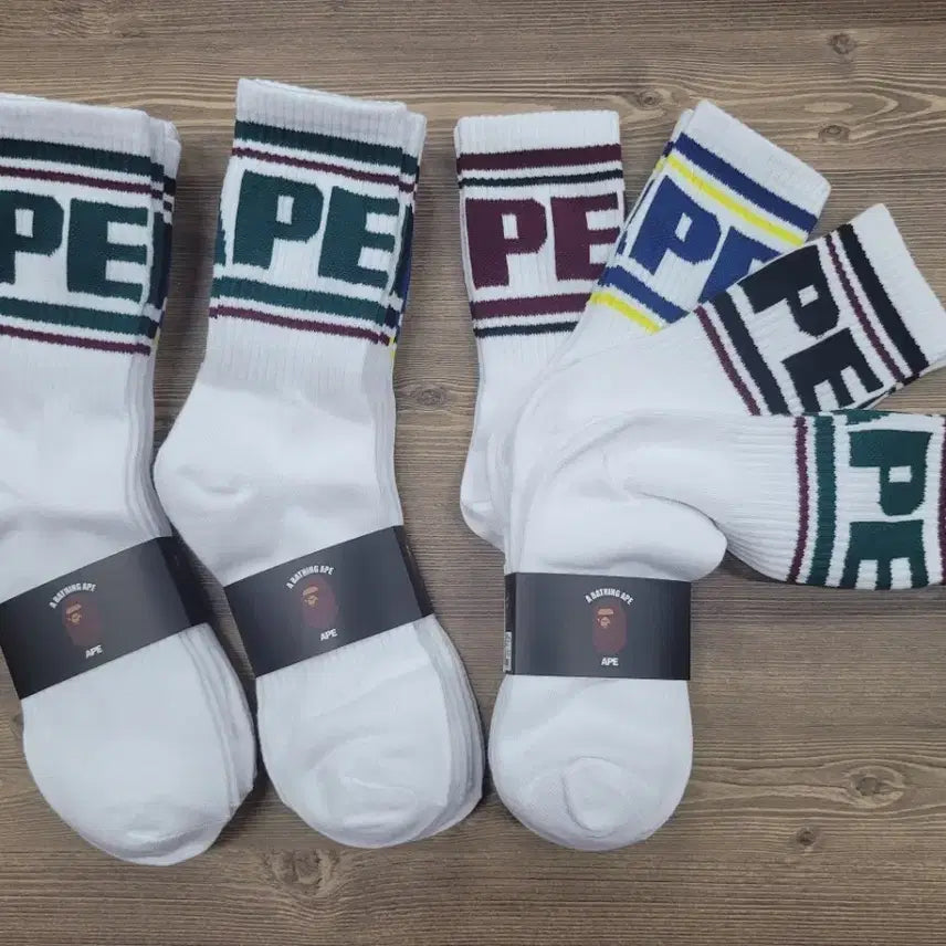 [BUNJANG] BAPE 12-Pair Sock Bundle / 베이프 양말 12켤레