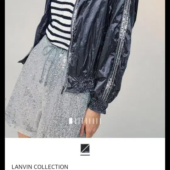 [BUNJANG] Lanvin Sequin Line Smoking Jumper / 랑방 시퀸 라인 스모킹 점퍼55