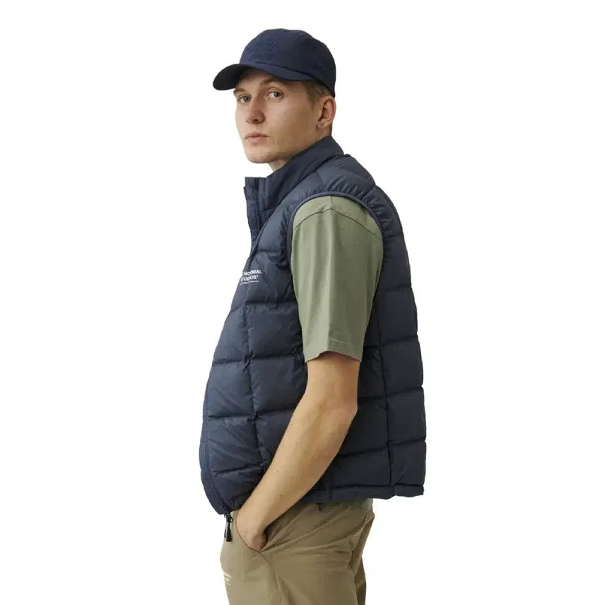 [BUNJANG] PAS NORMAL STUDIOS Down Vest Classic Blue / 파노말 다운 베스트 블루 M사이즈