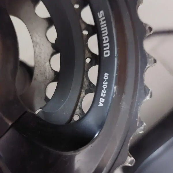 [BUNJANG] Shimano Crankset 40-30-22T with Bottom Bracket / XT크렝크 세트 비비
