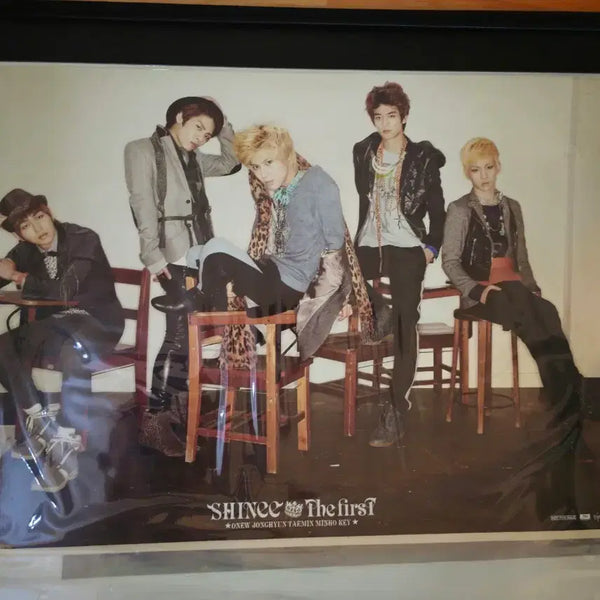 [BUNJANG] SHINee The First Japanese Album Poster / 샤이니 일본 첫 정규 the first 앨범 포스터