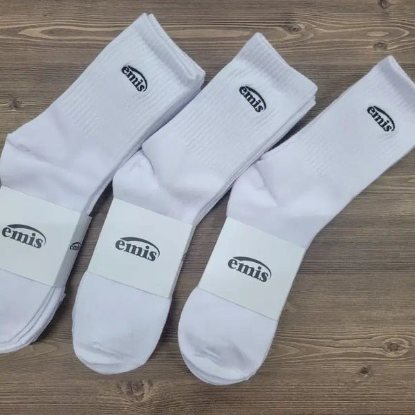 [BUNJANG] Emis White Socks 12-Pair Pack / emis 흰색 양말 12켤레