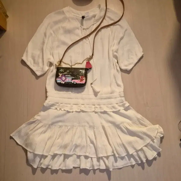[BUNJANG] HM Mini Dress Blouse / hm         미니원피스        블라우스
