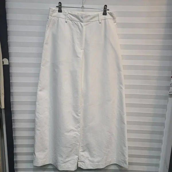 [BUNJANG] Blossom Cotton Wide Leg Skirt Pants / 블러썸(고급내수)치마바지 면통바지