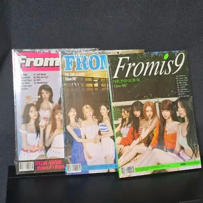[BUNJANG] fromis_9 2nd Album Glow ME Bundle Set (Sealed) / 프로미스나인 2집 앨범 Glow ME 글로우미 미개봉 3종 일괄