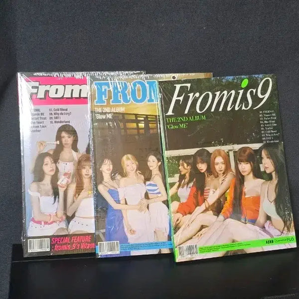 [BUNJANG] fromis_9 2nd Album Glow ME Bundle Set (Sealed) / 프로미스나인 2집 앨범 Glow ME 글로우미 미개봉 3종 일괄