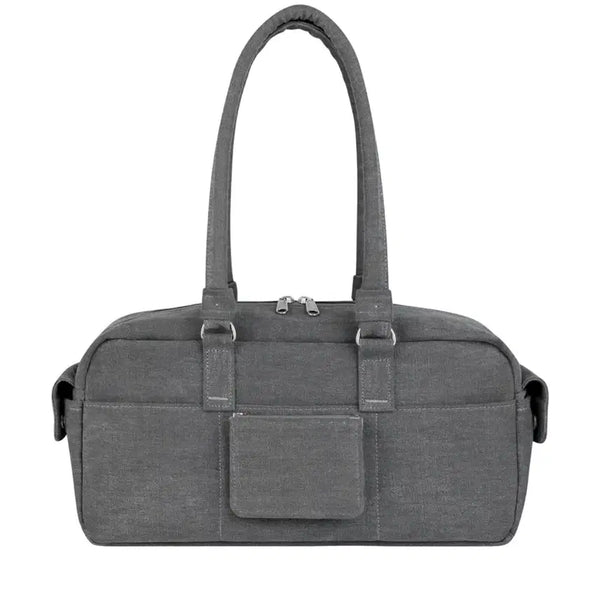 [BUNJANG] Ojos Baguette Bag Gray Stone Blue / 오호스 바게트 백 그레이 스톤 블루 1회착 ojos