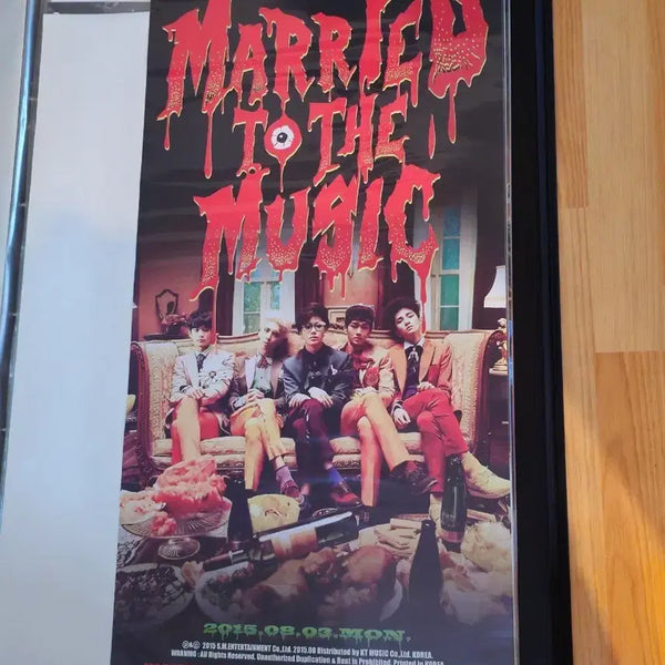 [BUNJANG] SHINee Married to the Music Album Poster / 샤이니 married to the music 앨범 포스터