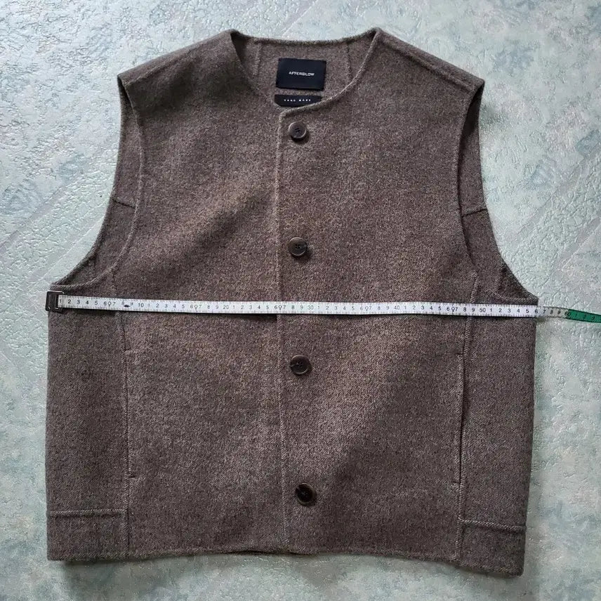 [BUNJANG] Wool Vest / 모직베스트