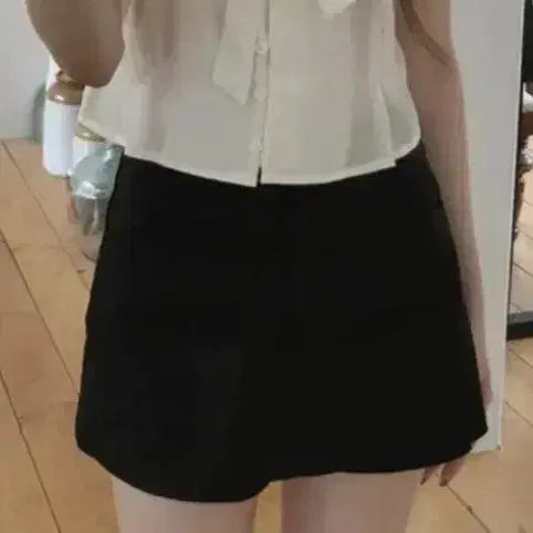 [BUNJANG] Black Hot Pants / 블랙 핫팬츠