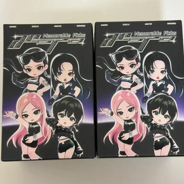 [BUNJANG] aespa Pop Mart Karina Giselle Winter Ningning Figure Bundle Set / 에스파 팝마트 피규어 카리나지젤윈터닝닝
