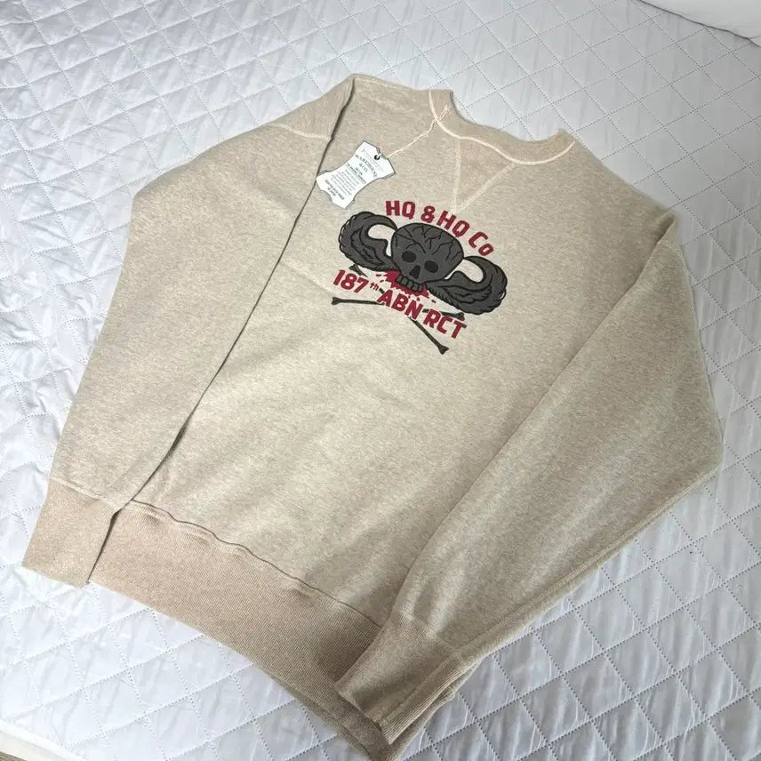 [BUNJANG] Warehouse Lot 401 Sweatshirt Oatmeal / [42] 웨어하우스 Lot 401 스웻 오트밀
