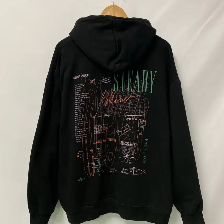 [BUNJANG] Brownbreath Black Hoodie XL / 228. 브라운브레스 블랙 후드티XL