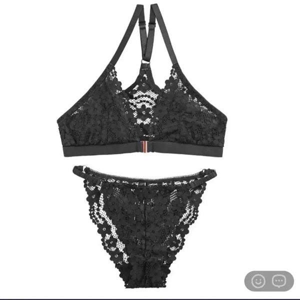 [BUNJANG] Front Hook Bra Set / 앞후크 브라세트