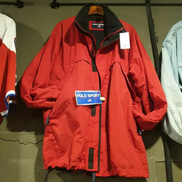 [BUNJANG] Polo Sport Red Jumper / 폴로 점퍼