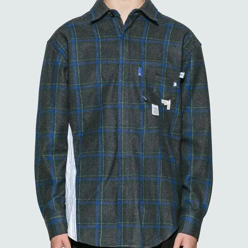 [BUNJANG] Ader Error Plaid Shirt Jacket / 아더에러 체크 셔츠 자켓