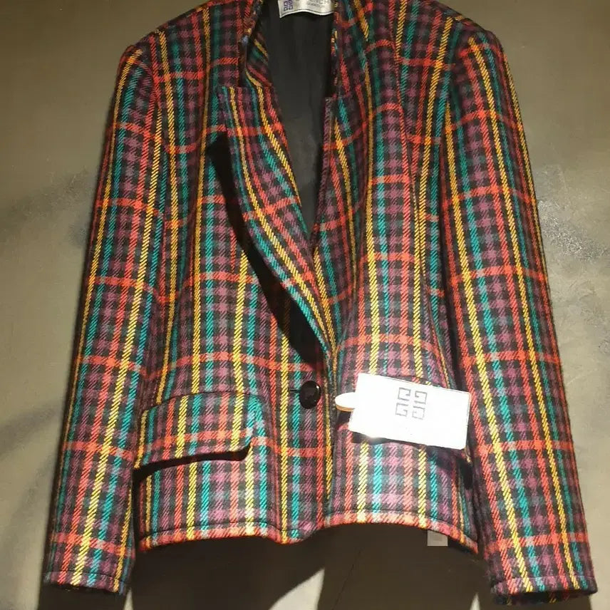 [BUNJANG] Givenchy Vintage Check Jacket / 지방시