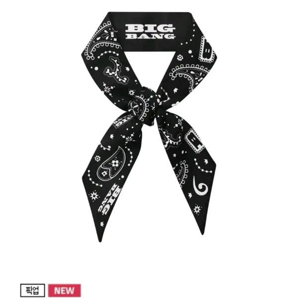 [BUNJANG] BIGBANG 20th Anniversary Concert MD Twilly Scarf Bandana / 빅뱅 20주년 콘서트MD 트윌리 스카프 반다나