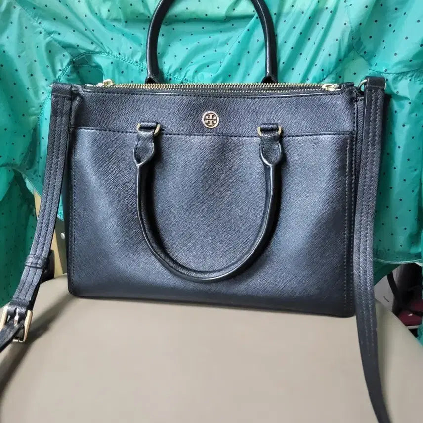 [BUNJANG] Tory Burch Black Satchel Bag / 토리버치 블랙 사첼백