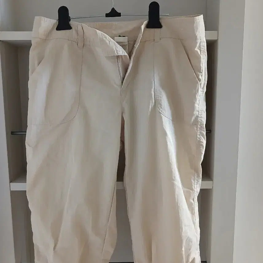 [BUNJANG] DAIZ Beige Cotton Pants (Waist 70cm) / 데이즈베이지색 면바지 70