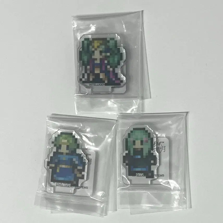 [BUNJANG] Fire Emblem: Three Houses Pixel Acrylic Standee Set - Sothis, Seteth, Flayn / 파이어 엠블렘 파엠 풍화설월 풍설 도트 아크릴 소티스 세테스 흐렌