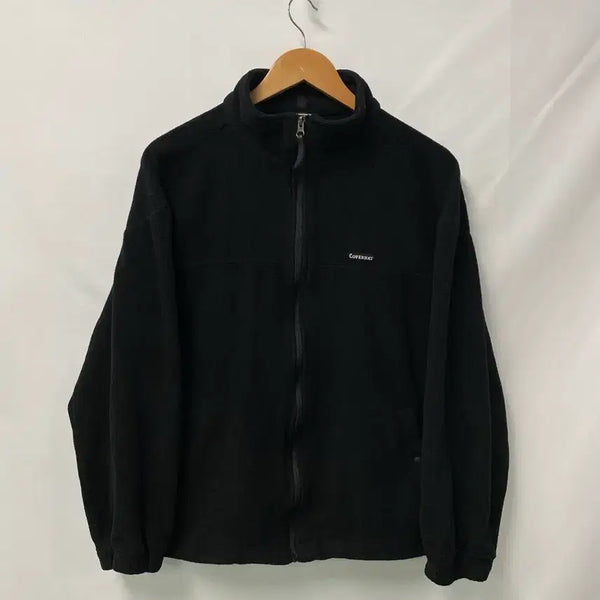 [BUNJANG] Covernat Black Fleece Zip-Up Jacket XL / 235. 커버낫 블랙 플리스 집업 자켓XL