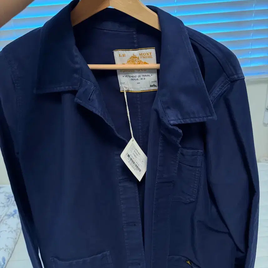 [BUNJANG] Le Mont Saint Michel French Jacket 42 Blue / 르몽생미셸 프렌치 자켓 42
