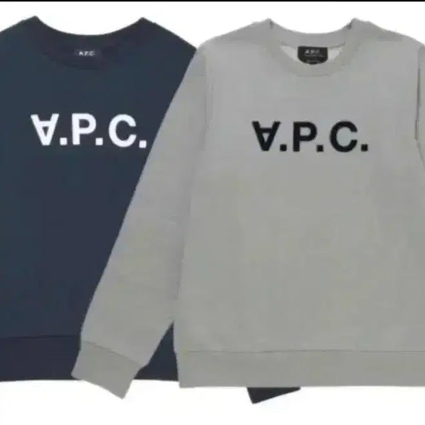 [BUNJANG] A.P.C. VPC Sweatshirt Navy/Grey / # 세일 A.P.C. VPC 맨투맨 네이비/그레이