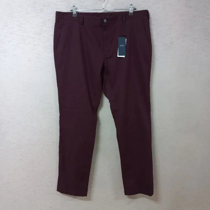 [BUNJANG] Comodo Burgundy Pants Men's Spring/Fall / B8-21/코모도 버건디 팬츠 새제품 봄가을 남성
