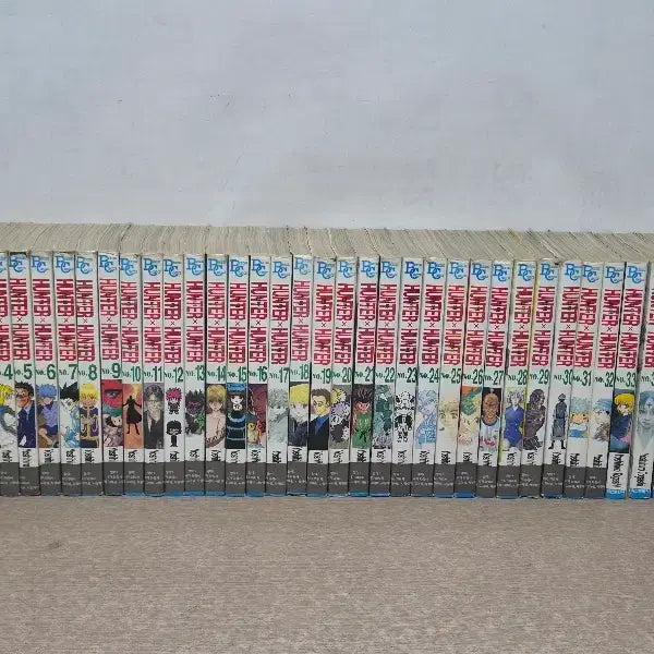 [BUNJANG] Hunter x Hunter Complete Manga Set Volumes 1-37 / 헌터x헌터 (1~37) /중급