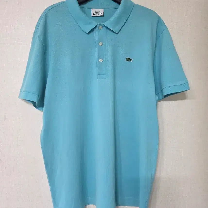 [BUNJANG] Lacoste Blue Polo Shirt Size 6 / 라코스테 카라티 블루 6