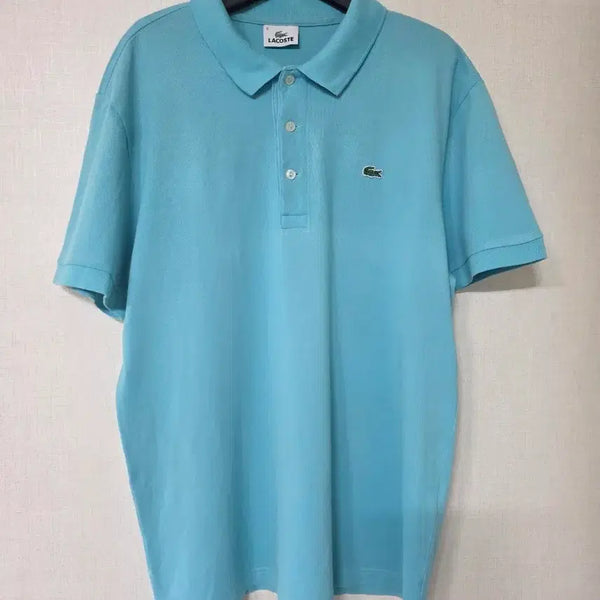 [BUNJANG] Lacoste Blue Polo Shirt Size 6 / 라코스테 카라티 블루 6
