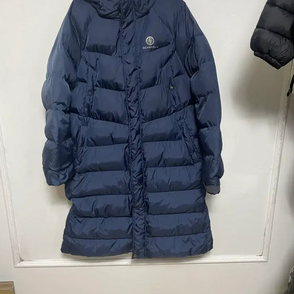 [BUNJANG] Beanpole Navy Long Padded Jacket / 빈폴 롱패딩 네이비