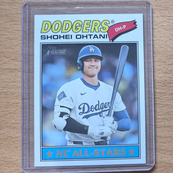 [BUNJANG] MLB 2026 Topps Heritage Shohei Ohtani Los Angeles Dodgers Card / MLB 2026 탑스 헤리티지 LA다저스 오타니 쇼헤이 카드 판매합니다.