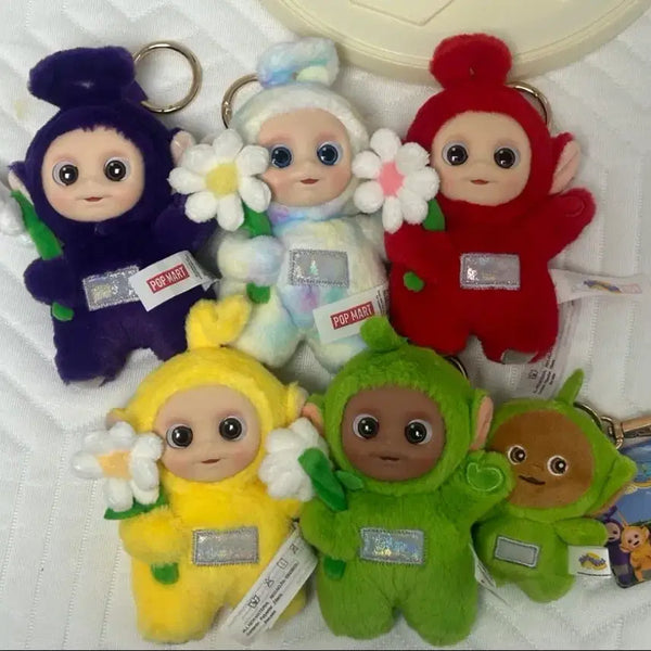 [BUNJANG] Pop Mart Teletubbies Doll Keychain Set / 팝마트 텔레토비 인형 키링