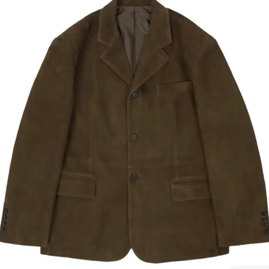 [BUNJANG] Stu Suede Blazer Size L / Stu 스웨이드 블레이져 L사이즈