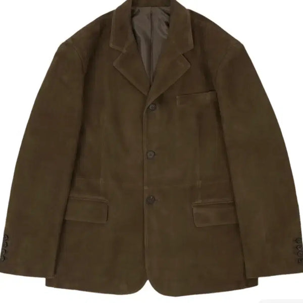 [BUNJANG] Stu Suede Blazer Size L / Stu 스웨이드 블레이져 L사이즈