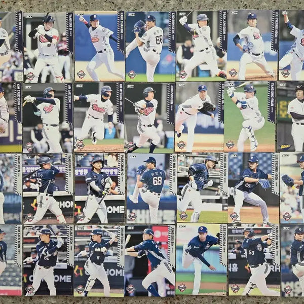[BUNJANG] Doosan Bears KBO Normal Cards (28 Cards) / KBO 26두산 노멀 카드(28장)