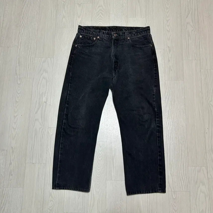 [BUNJANG] Levi's 505 Black Denim Jeans / [36] 90s USA 리바이스505 흑청 블랙데님