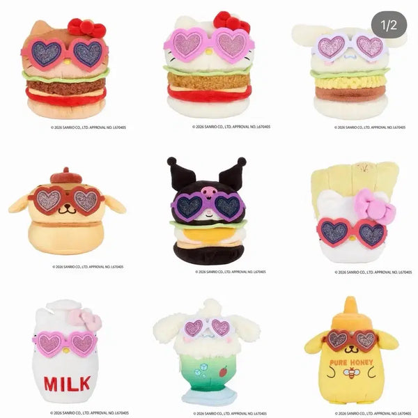 [BUNJANG] Sanrio Hello Kitty Hamburger Keychain Doll / 햄버거 키티 인형 키링 산리오