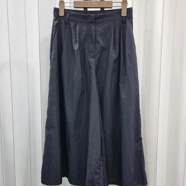 [BUNJANG] CHOR Black 8-Length Wide Pants / CHOR 검정색 와이드 팬츠 8부