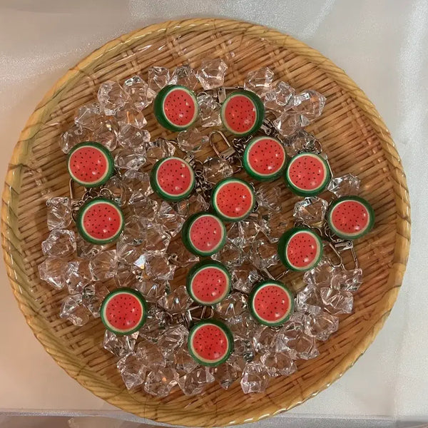 [BUNJANG] Watermelon Keychain / 탱탱 수박 키링