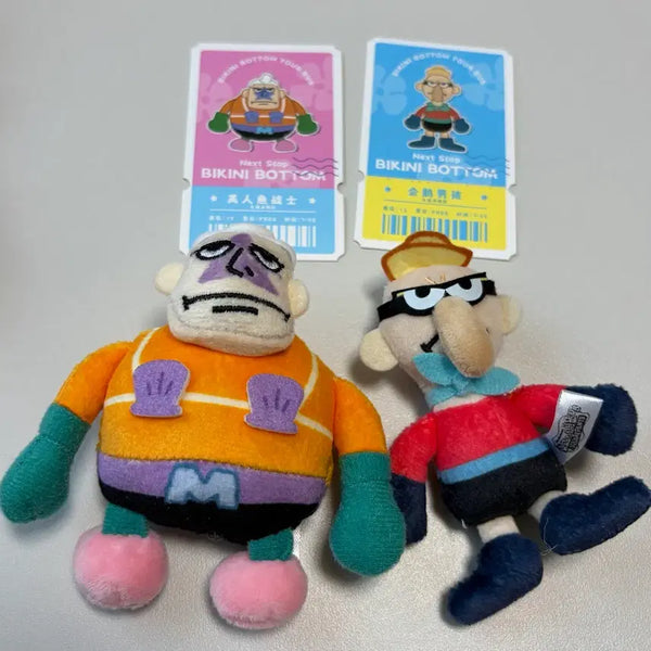 [BUNJANG] SpongeBob SquarePants Bikini Bottom Magnet Keychain Goods / 스폰지밥 비키니 시티 마그넷 키링 굿즈 바텀 데이 트립 바퀴벌레 인어맨 조개소년