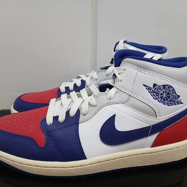[BUNJANG] Nike Air Jordan 1 Mid Chicago Bulls / 나이키 에어 조던 1 미드 시카고 블루 270사이즈
