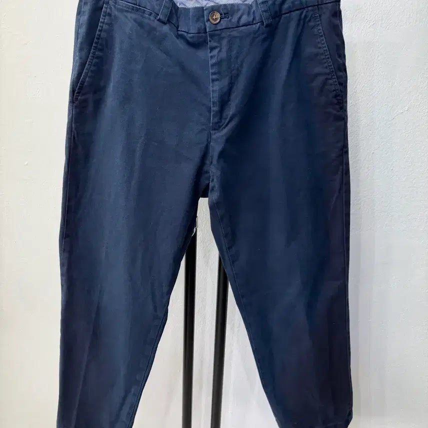 [BUNJANG] Brooks Brothers Men's Navy Cotton Pants Size 34 / 정품) 브룩스 브라더스 남성 네이비 면바지 34