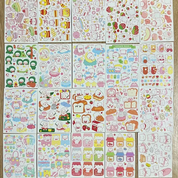 [BUNJANG] Assorted Die-Cut Stickers for Sale / 인스 인컷 처분