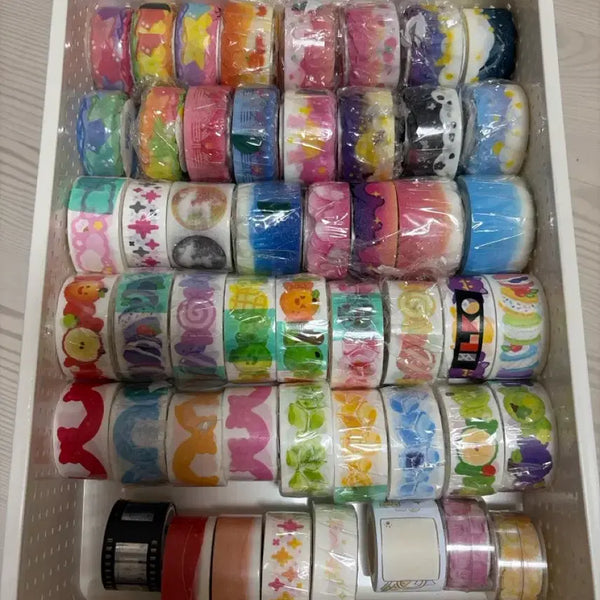 [BUNJANG] Washi Tape Set (112 pcs) / 마테 112개