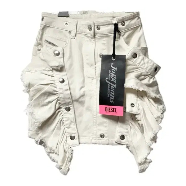 [BUNJANG] Diesel Ruffle Mini Skirt / Diesel ruffle skirt