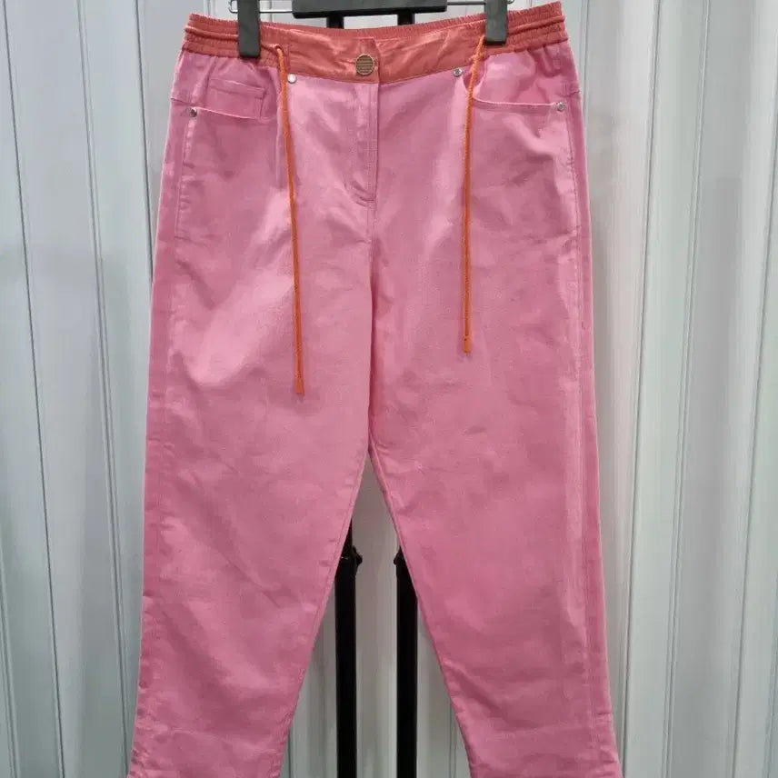 [BUNJANG] Pink Cropped Pants / 분홍색 크롭 팬츠