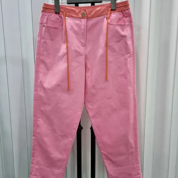 [BUNJANG] Pink Cropped Pants / 분홍색 크롭 팬츠